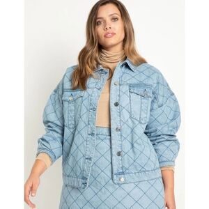 ➕Quilted Denim Jacket➕